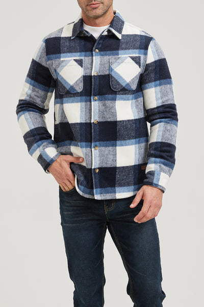 Men’s Sherpa Bonded Button Down Shirt