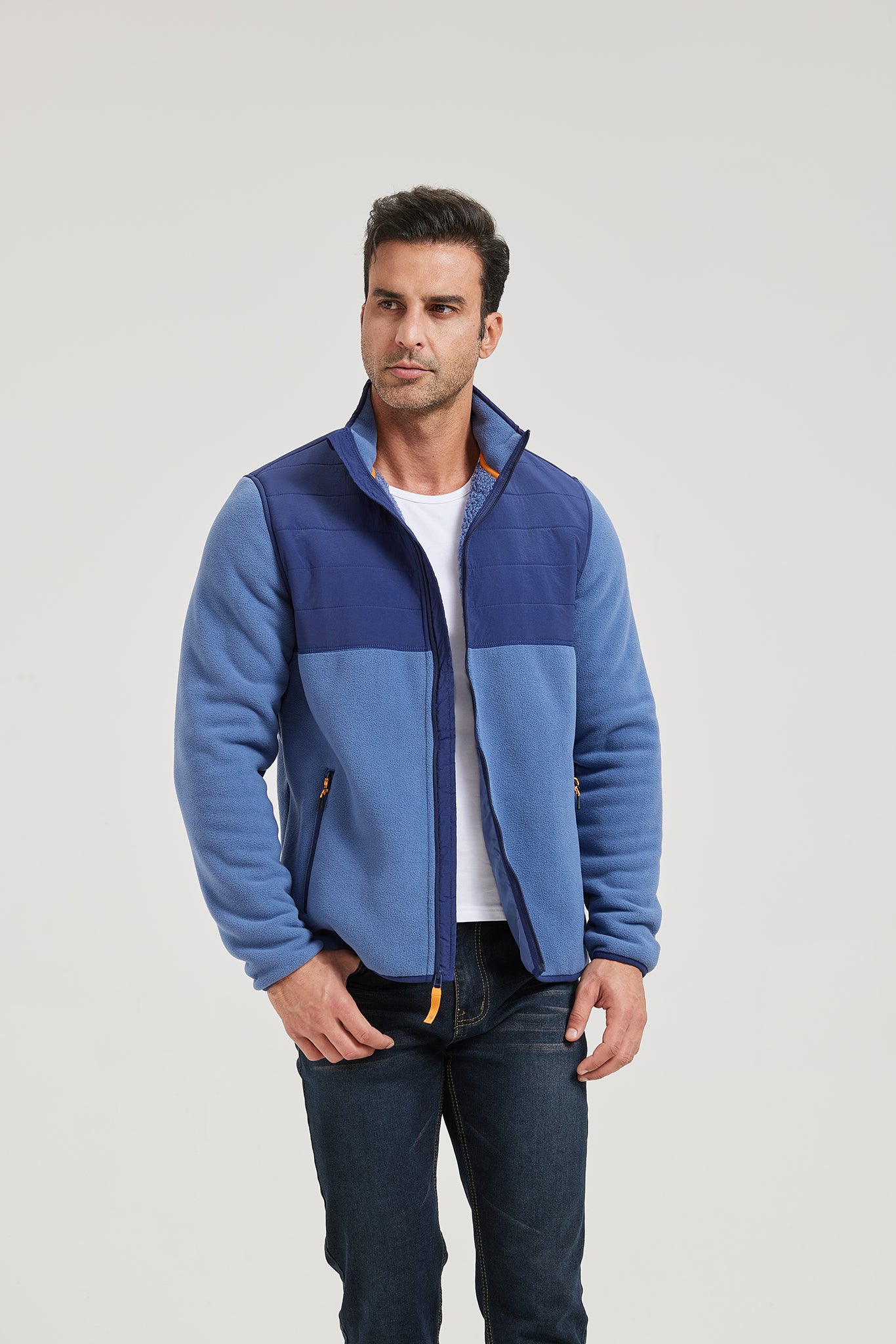 Micro Bonded Fleece Sherpa Jacket