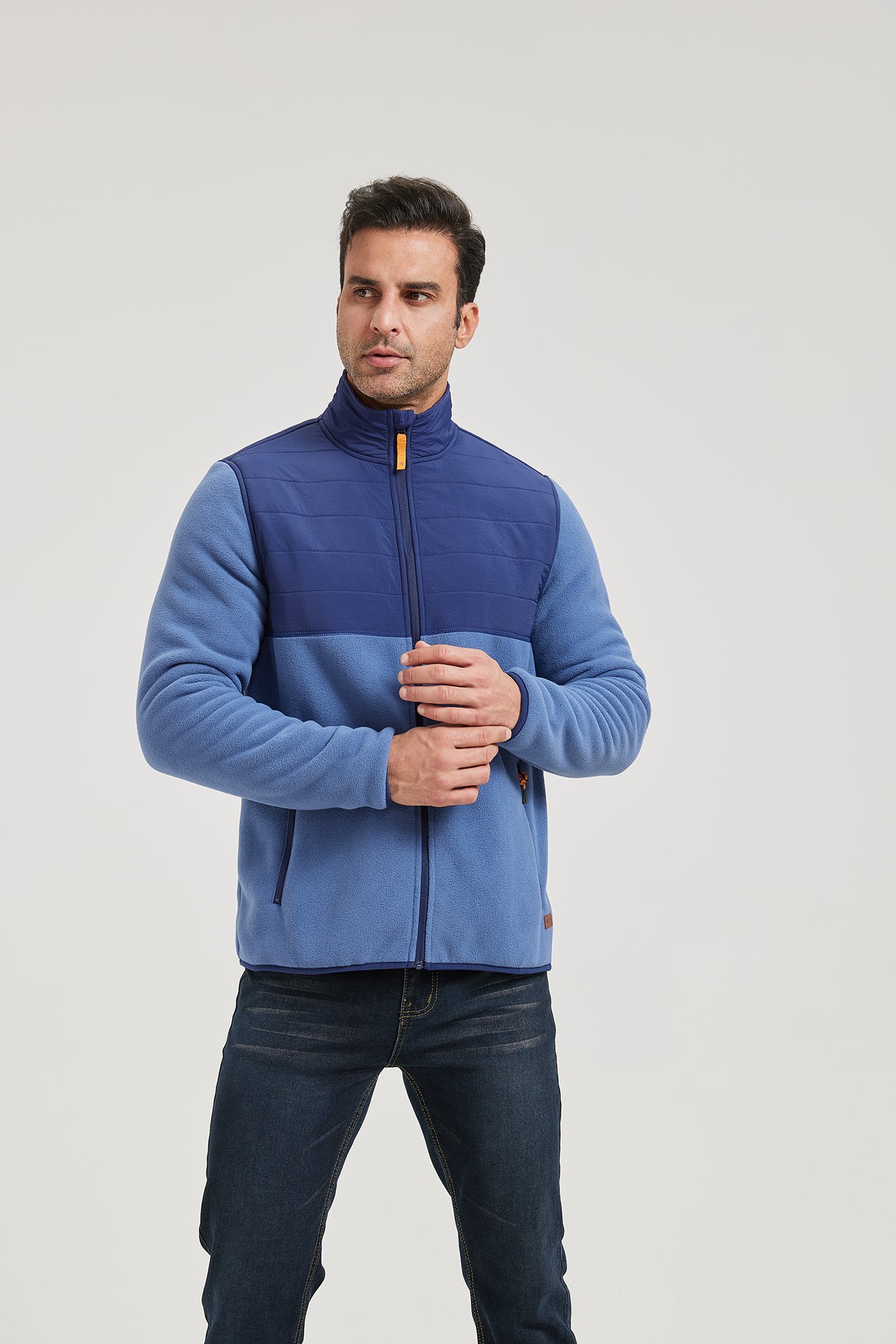 Micro Bonded Fleece Sherpa Jacket