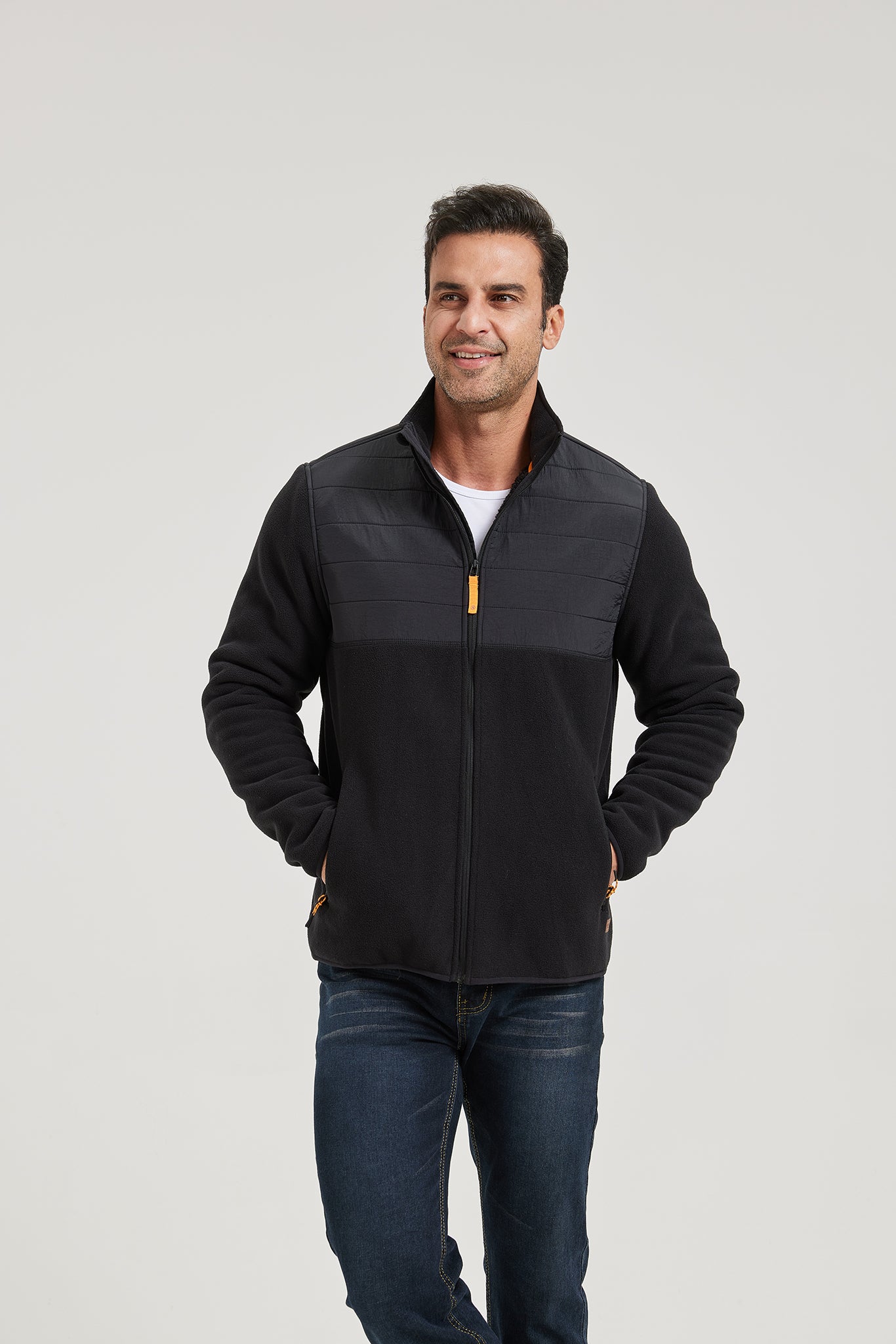 Micro Bonded Fleece Sherpa Jacket