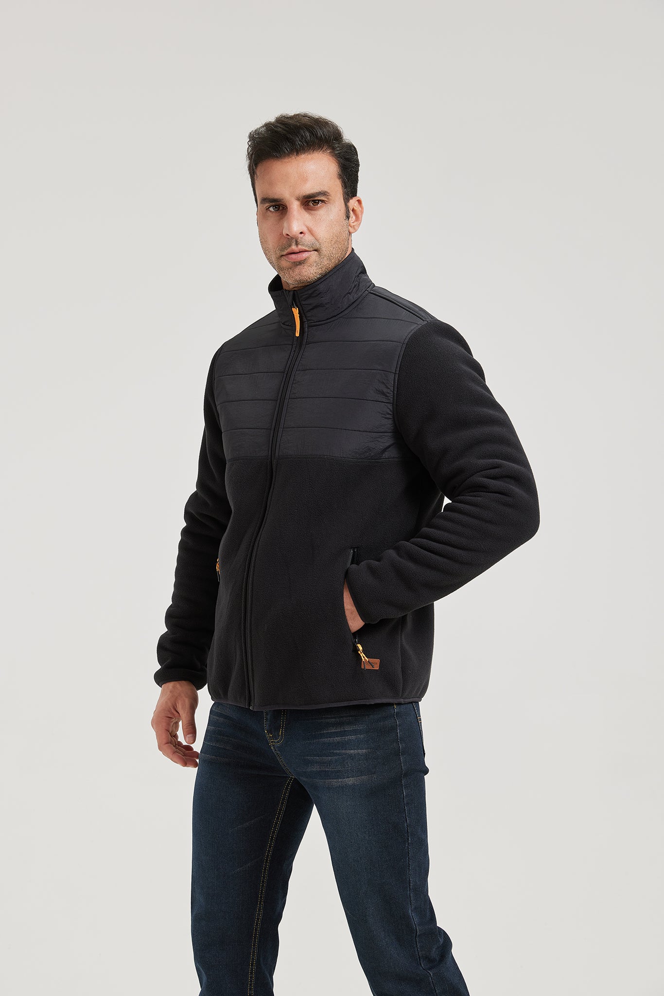 Micro Bonded Fleece Sherpa Jacket