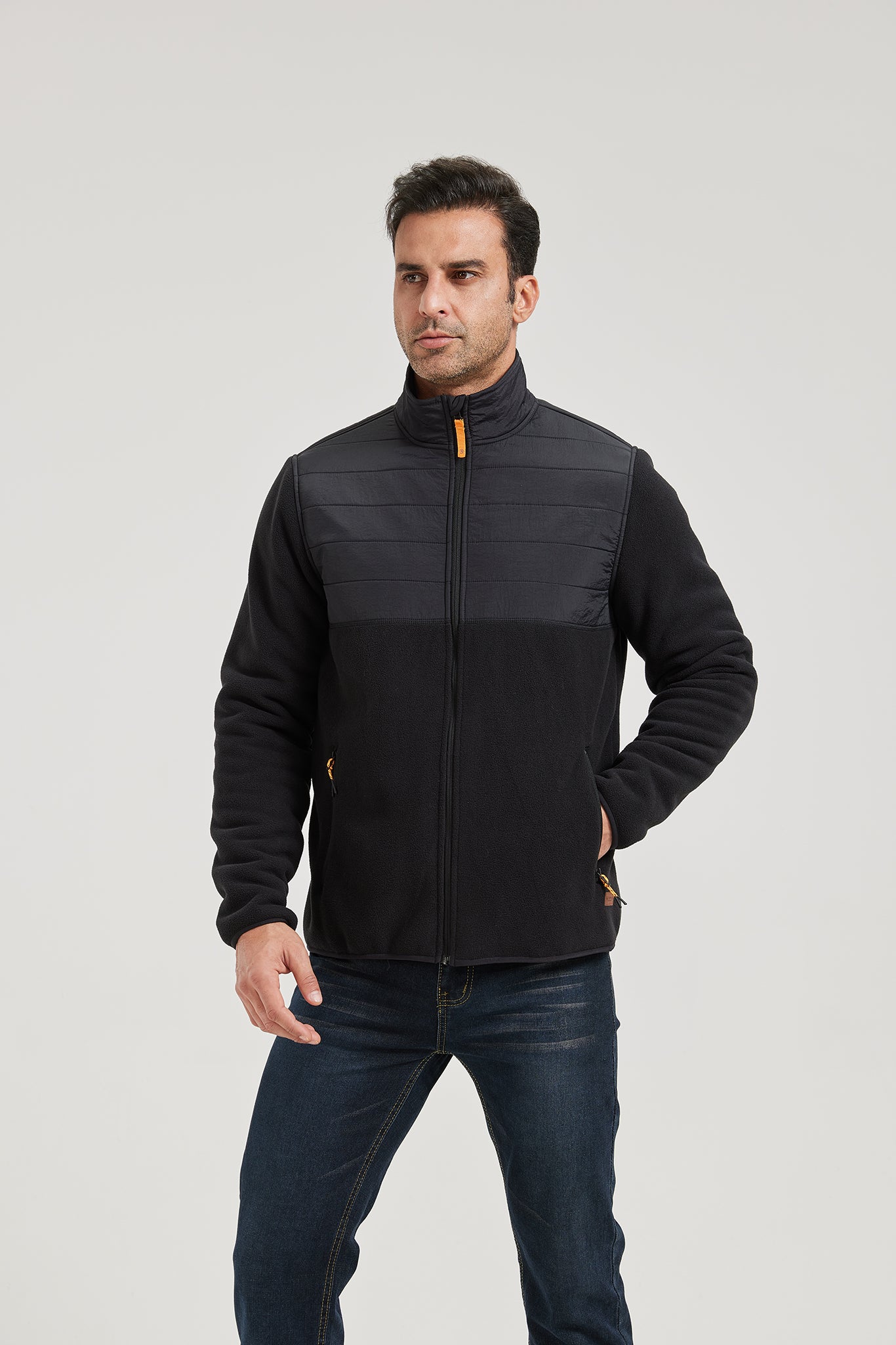 Micro Bonded Fleece Sherpa Jacket