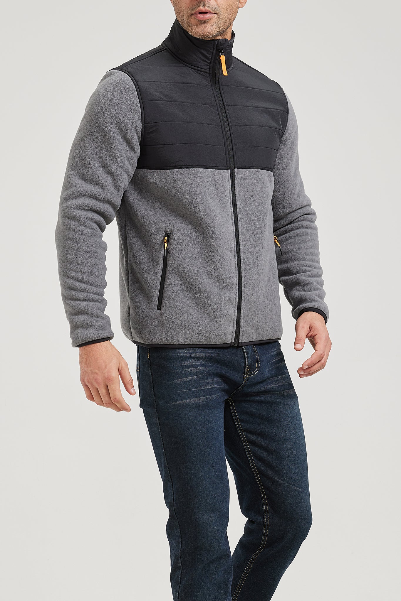 Micro Bonded Fleece Sherpa Jacket