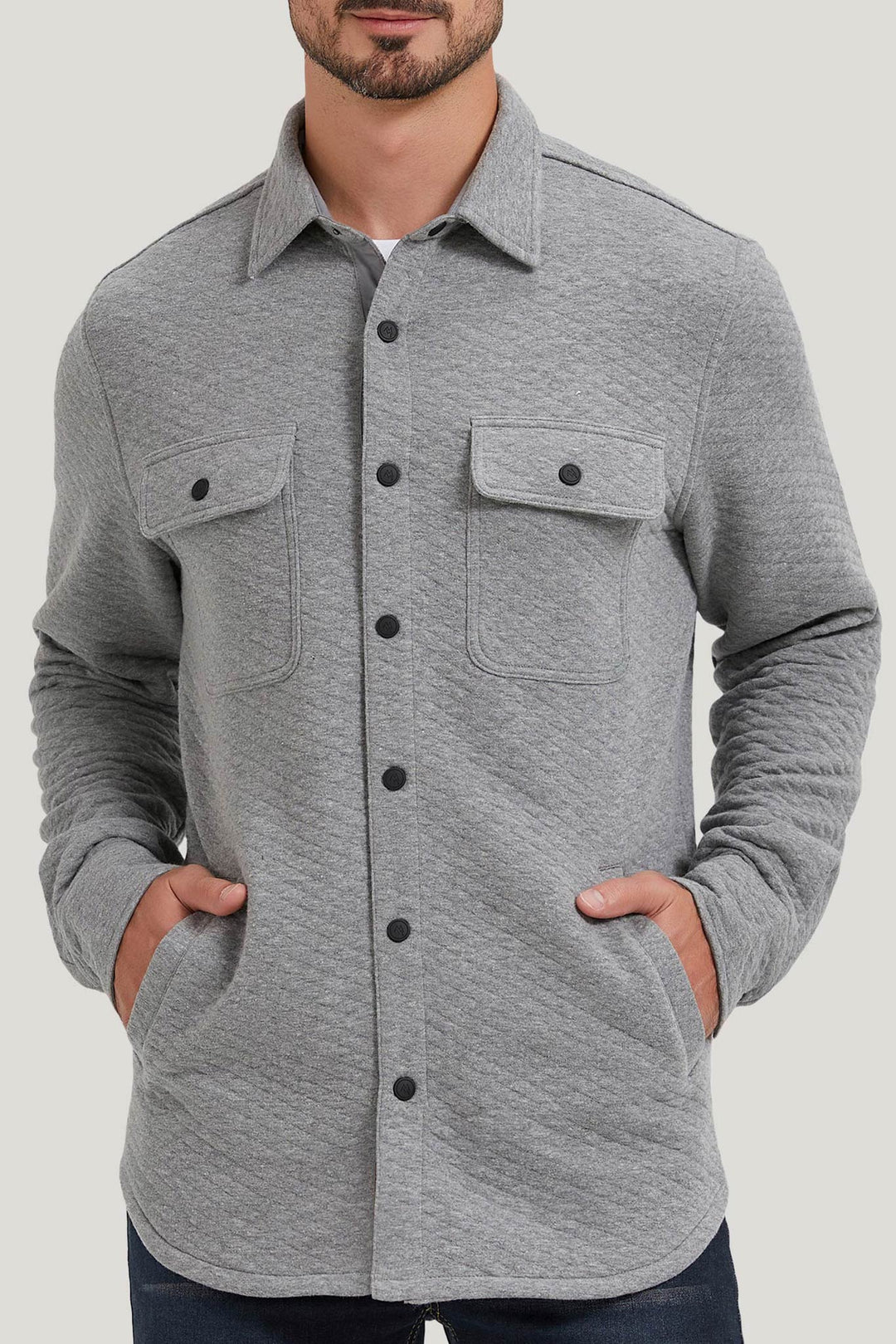 ジャケット・アウター RHC Ceramiv Jacquard Shirt Jacket 専用】RHC Ceramiv Jacquard Shirt Jacket